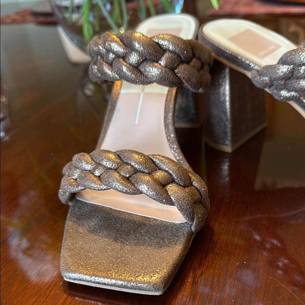 Dolce Vita Brown Heeled Sandals - Picture 3 of 16